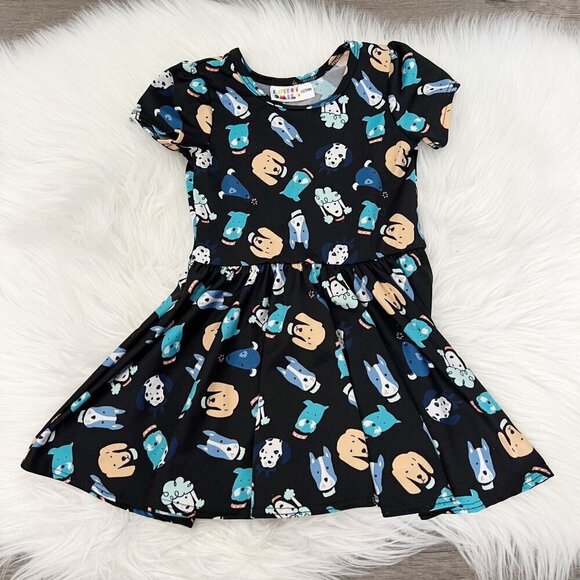 Dot Dot Smile Puppy Dogs 12/24M Twirl Dress - Picture 1 of 6